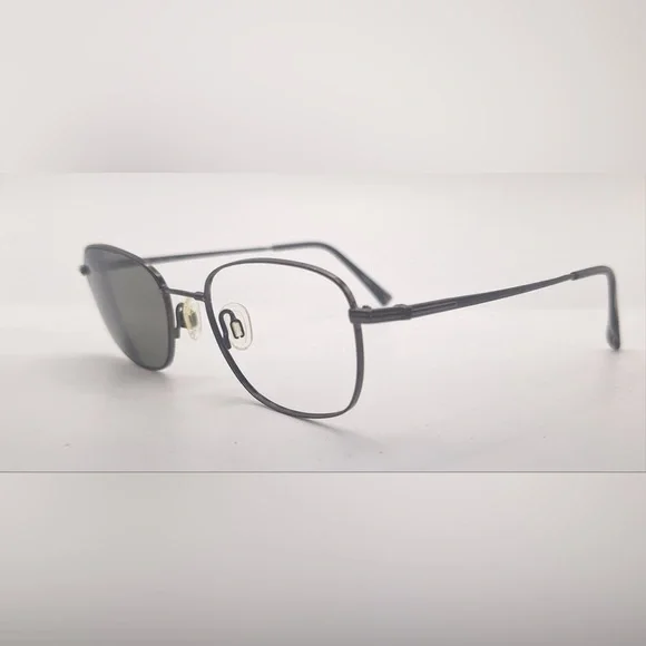 Charmant OC7050 Gunmetal Oval Metal Sunglasses Frames Only - Picture 2 of 8